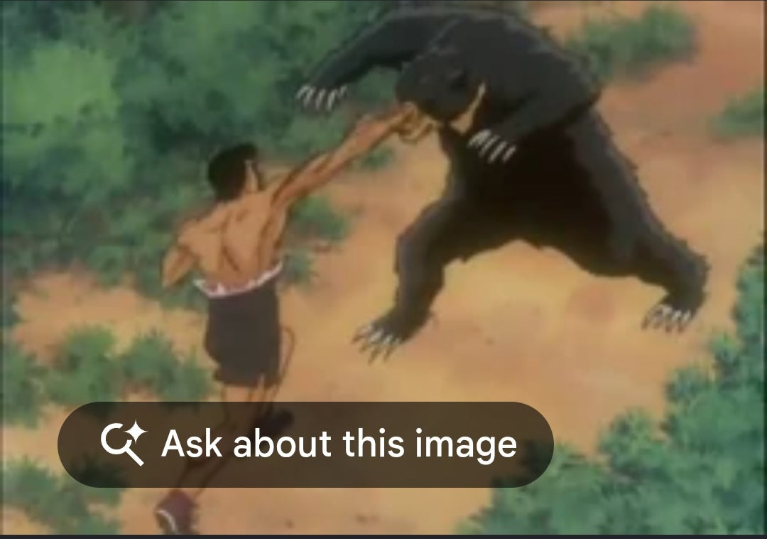 Hajime no Ippo: Ep 66 Takamura vs the Bear animation cel