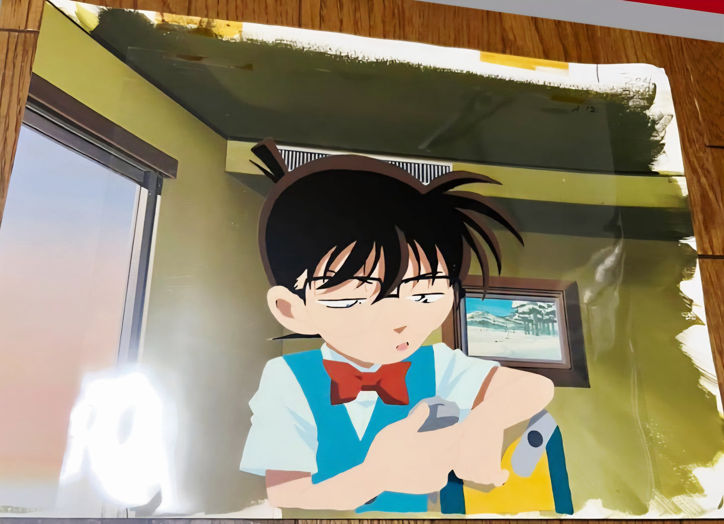 Detective Conan animation cel 3 pc set