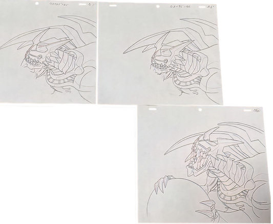 Digimon Frontier Lucemon Satan mode animation douga 3 piece