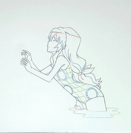 Toradora: Taiga swimsuit animation douga