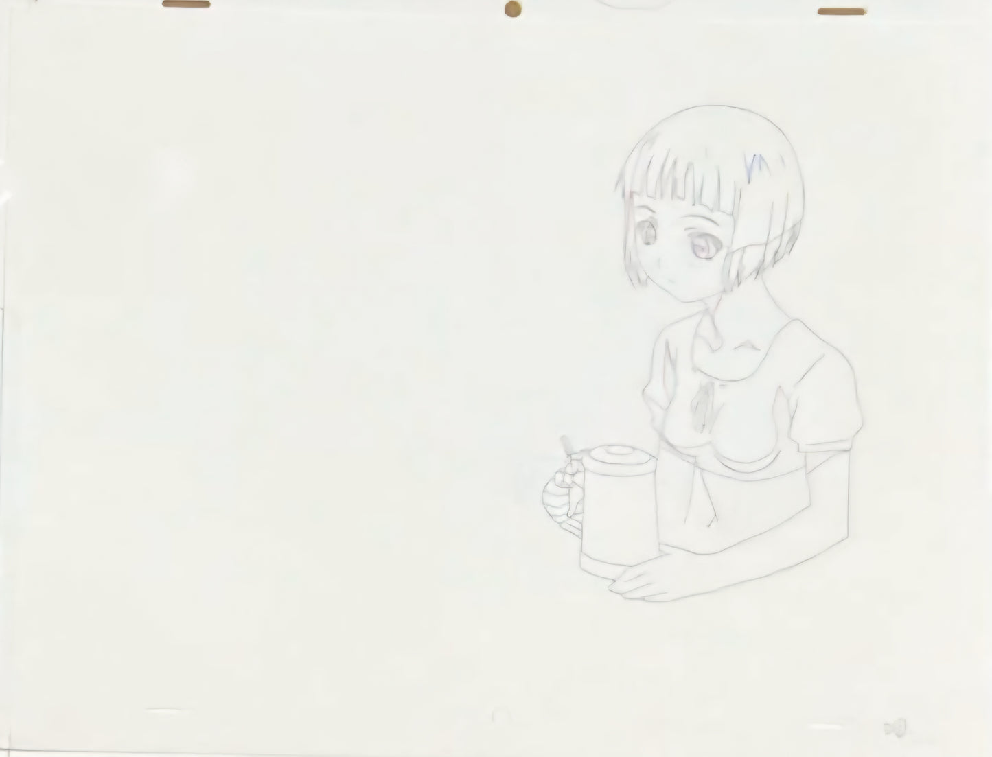 Last Exile: Lavie Head animation douga