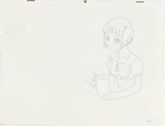 Last Exile: Lavie Head animation douga