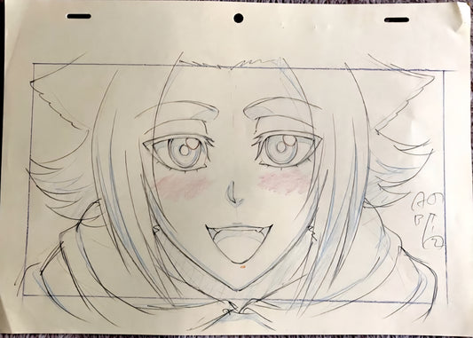 Bleach: Haineko animation genga set of 3