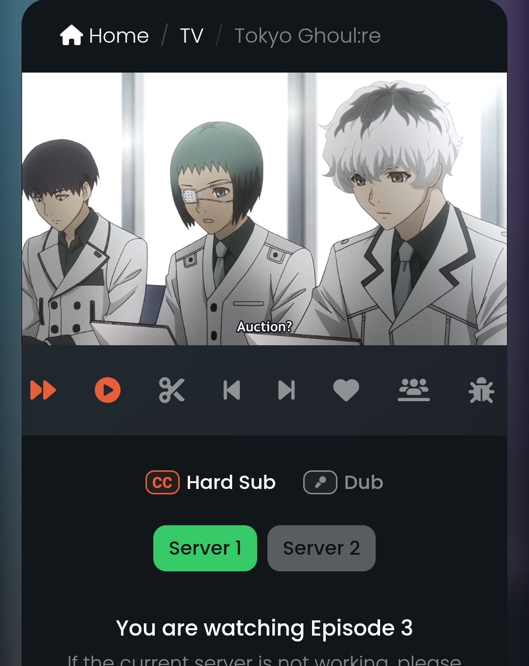 Tokyo Ghoul:re : Haise Sasaki (kaneki), Tooru Mutsuki & Kuki Urie animation pan genga layout