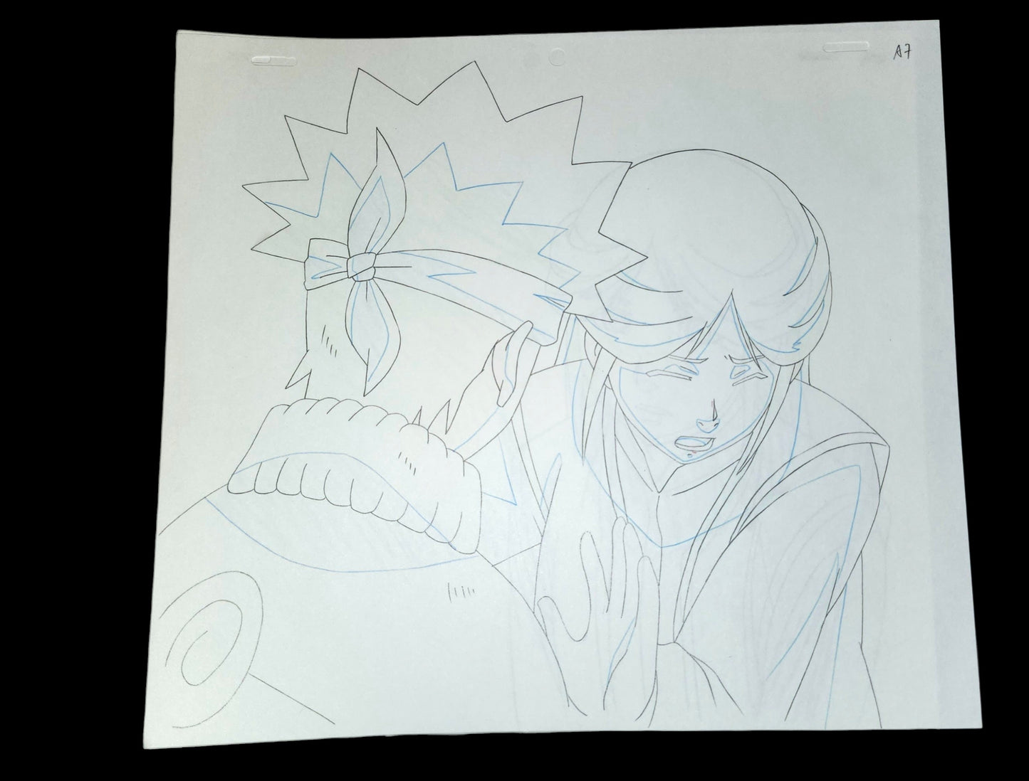 Naruto: Naruto + Princess Haruna animation genga + douga 3 pc