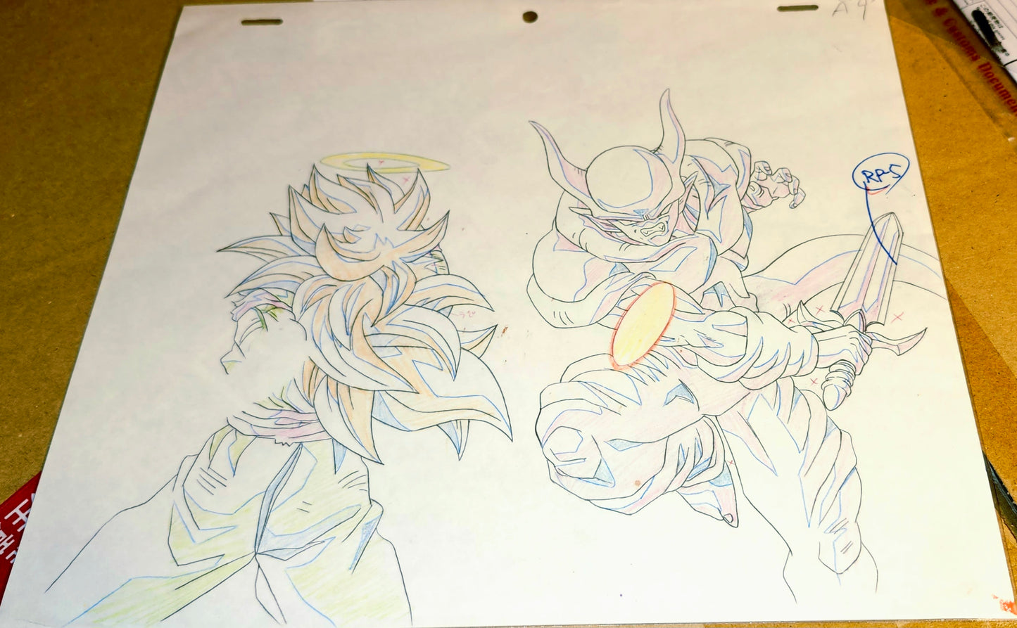 Dragonball Z: Fusion Reborn movie animation douga