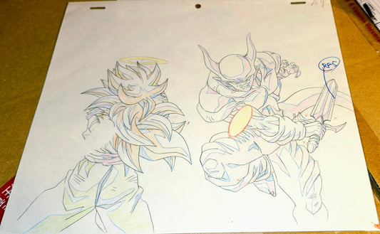 Dragonball Z: Fusion Reborn movie animation douga