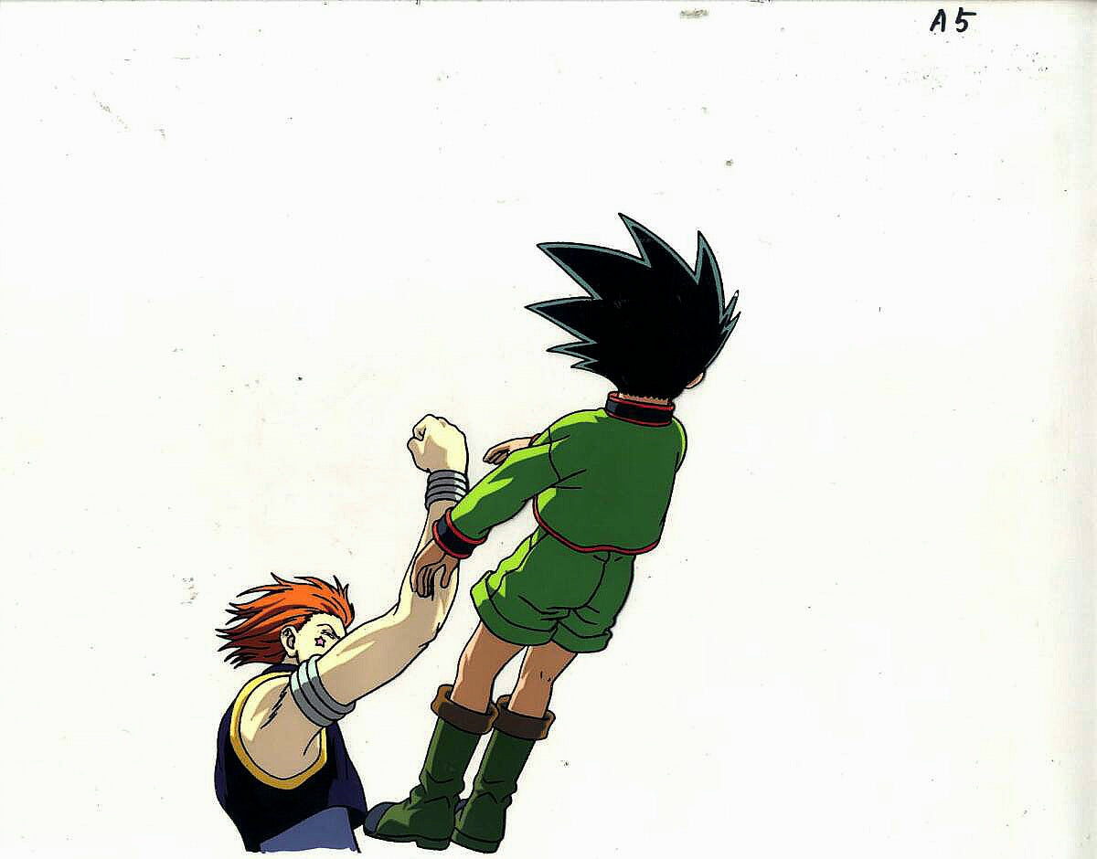Hunter x Hunter: Hisoka vs Gon  large size animation Cel