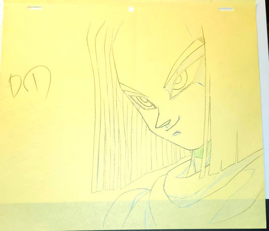 Dragonball z: Android 17 animation genga