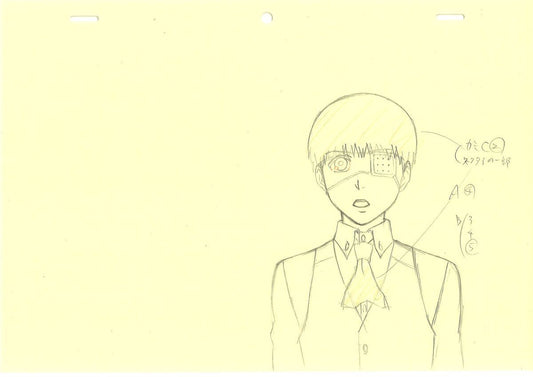 Tokyo Ghoul: Kanaki animation genga + layout