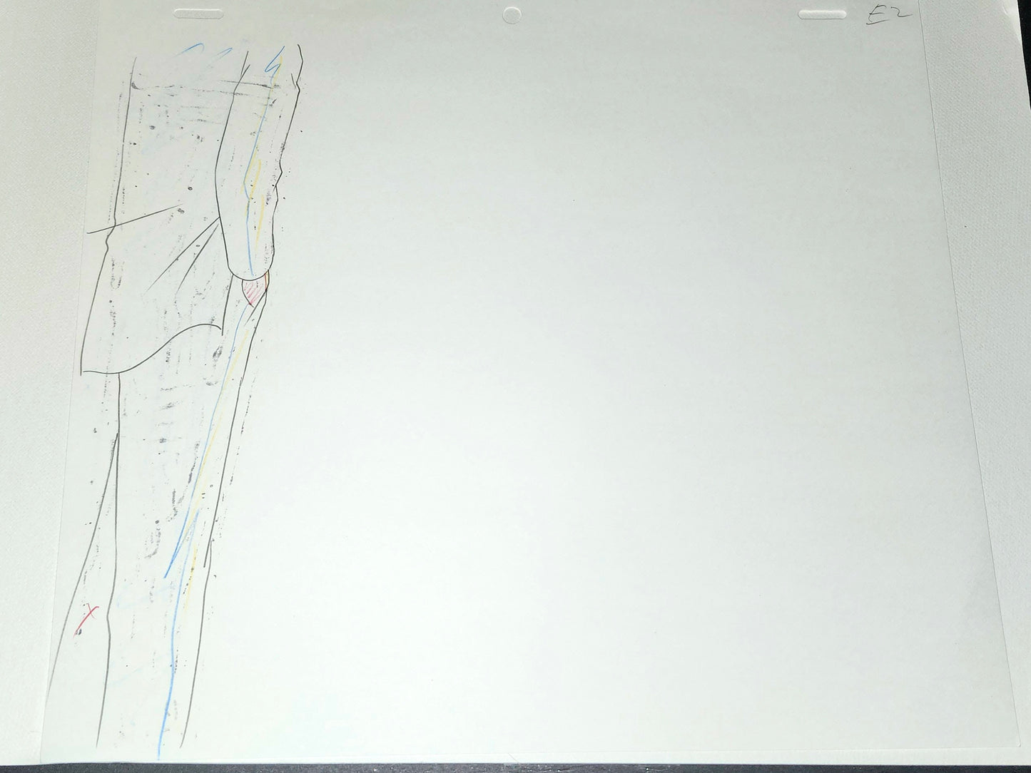 Hunter x Hunter: Kurapika Group shot animation cel with douga 9 pc