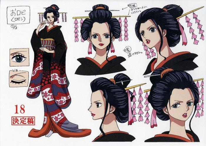 One Piece: (pre-order) Character setting, Colorshadow casting reference