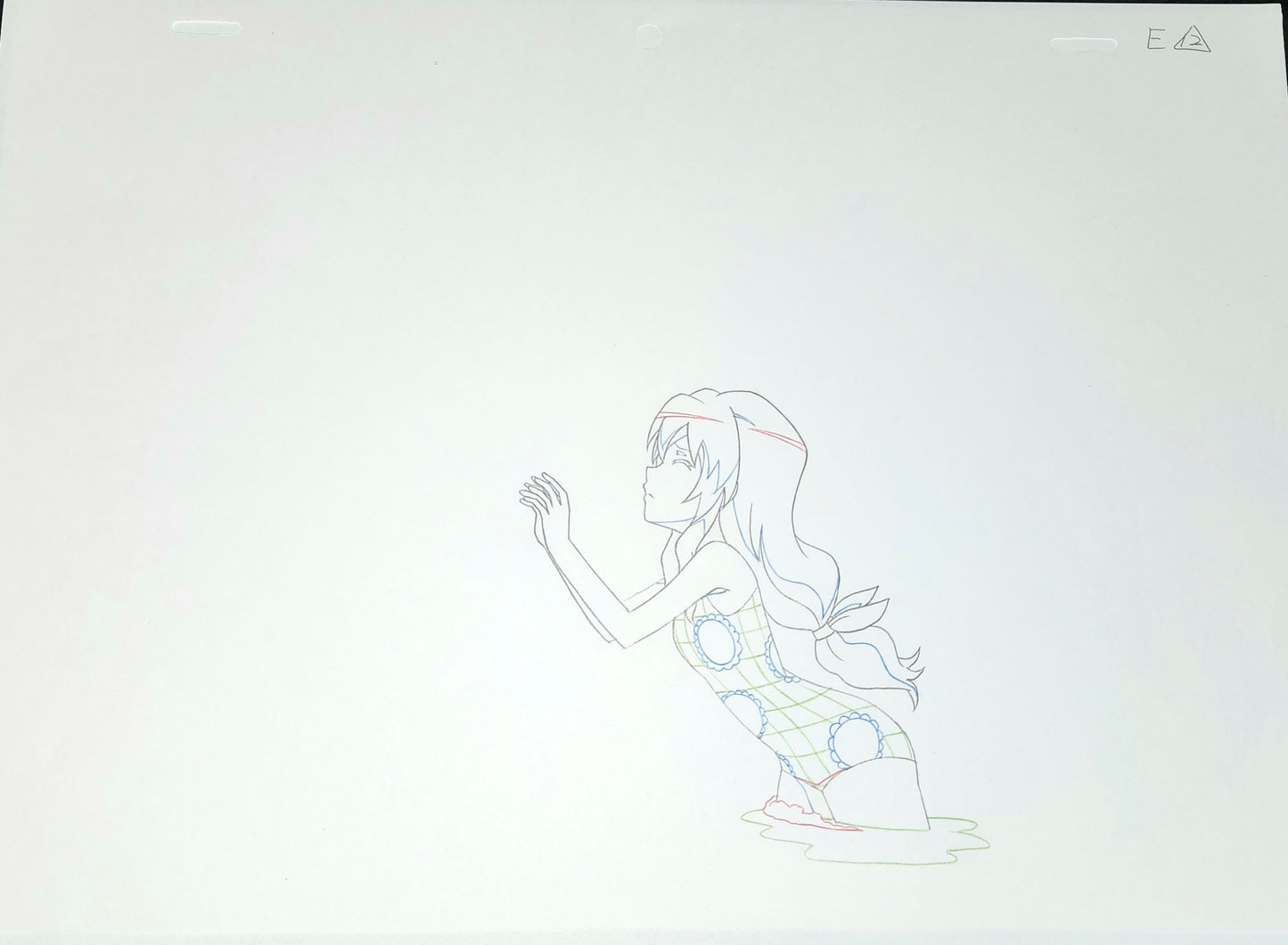 Toradora: Taiga swimsuit animation douga