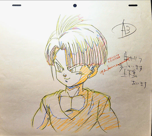 Dragonball z: Trunks Animation genga