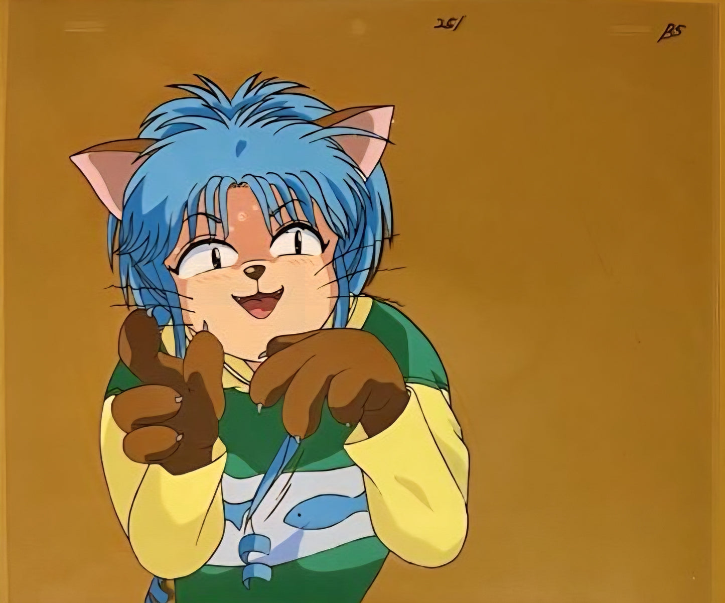 Yu Yu Hakusho: Botan cat mode animation cel (RARE)