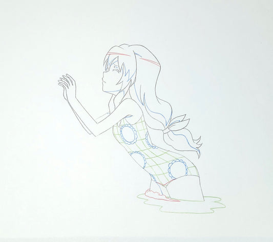 Toradora: Taiga swimsuit animation douga
