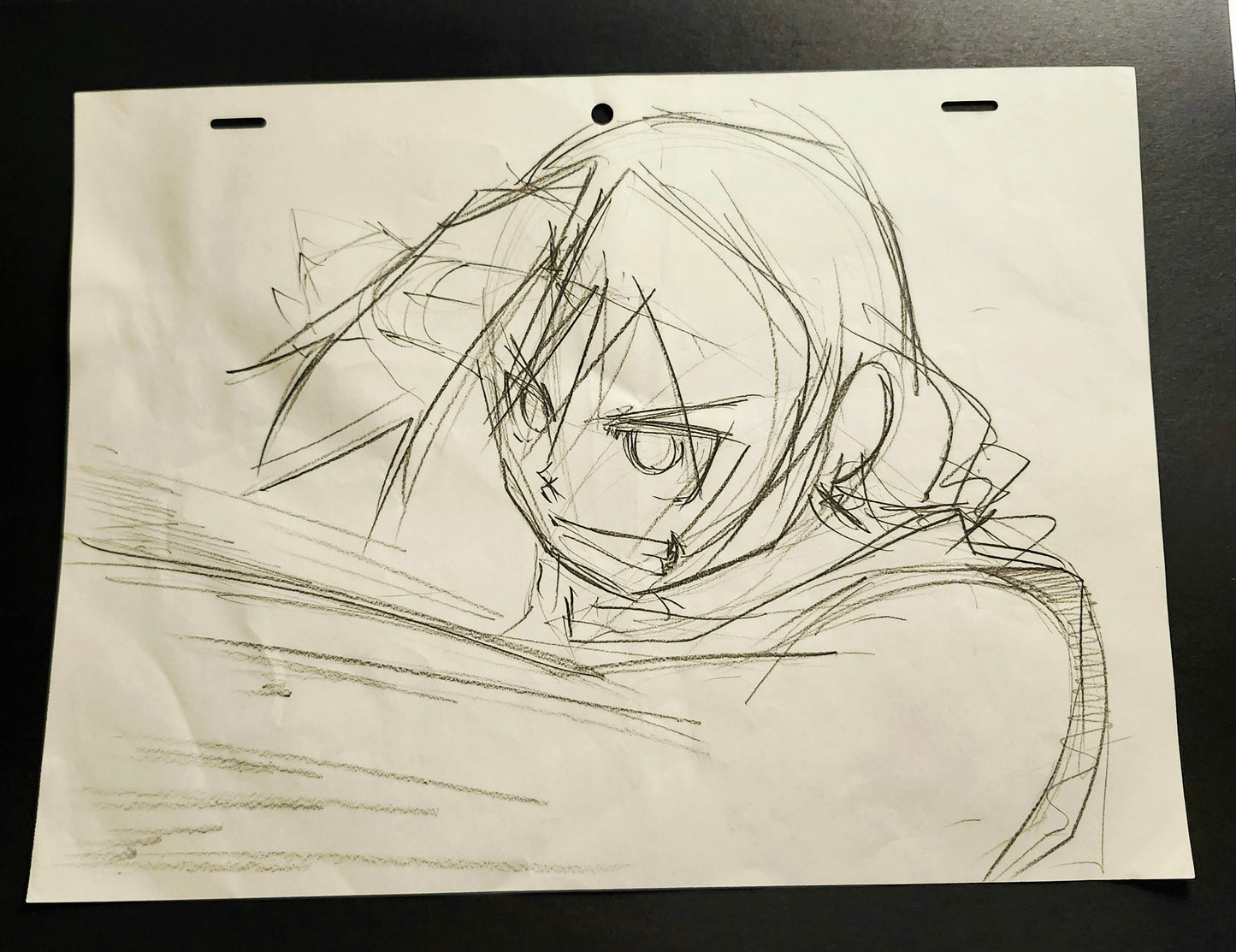 Fullmetal Alchemist rough animation Genga Ed vs. Fu scene #4