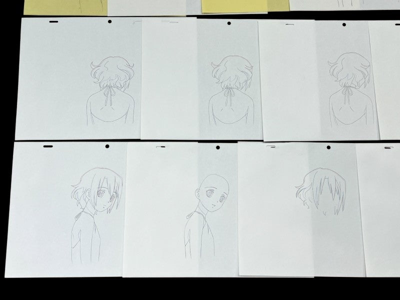 El Cazador de la Bruja (The Hunter of the Witch):  ED Ellis genga + douga + layout lg lot
