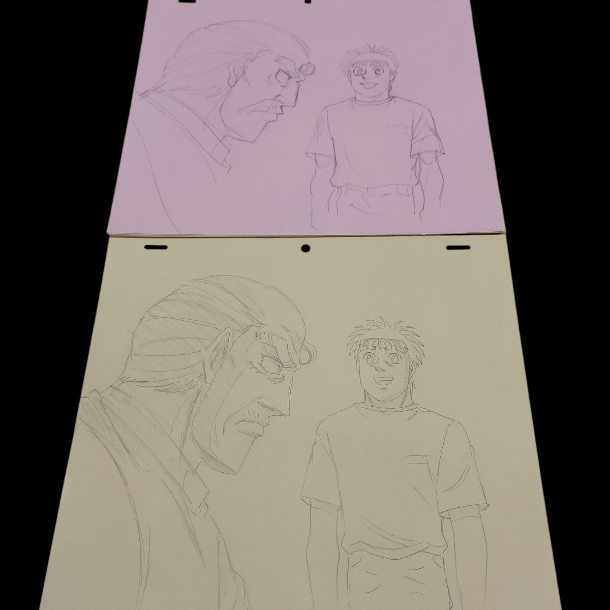 Hajime no Ippo: Ippo animation genga 2 pc