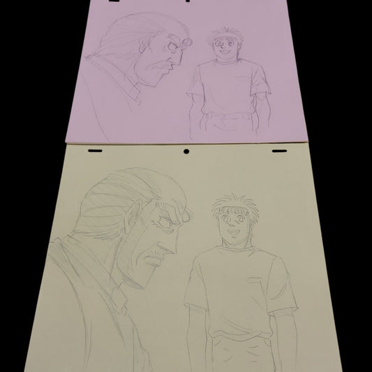 Hajime no Ippo: Ippo animation genga 2 pc