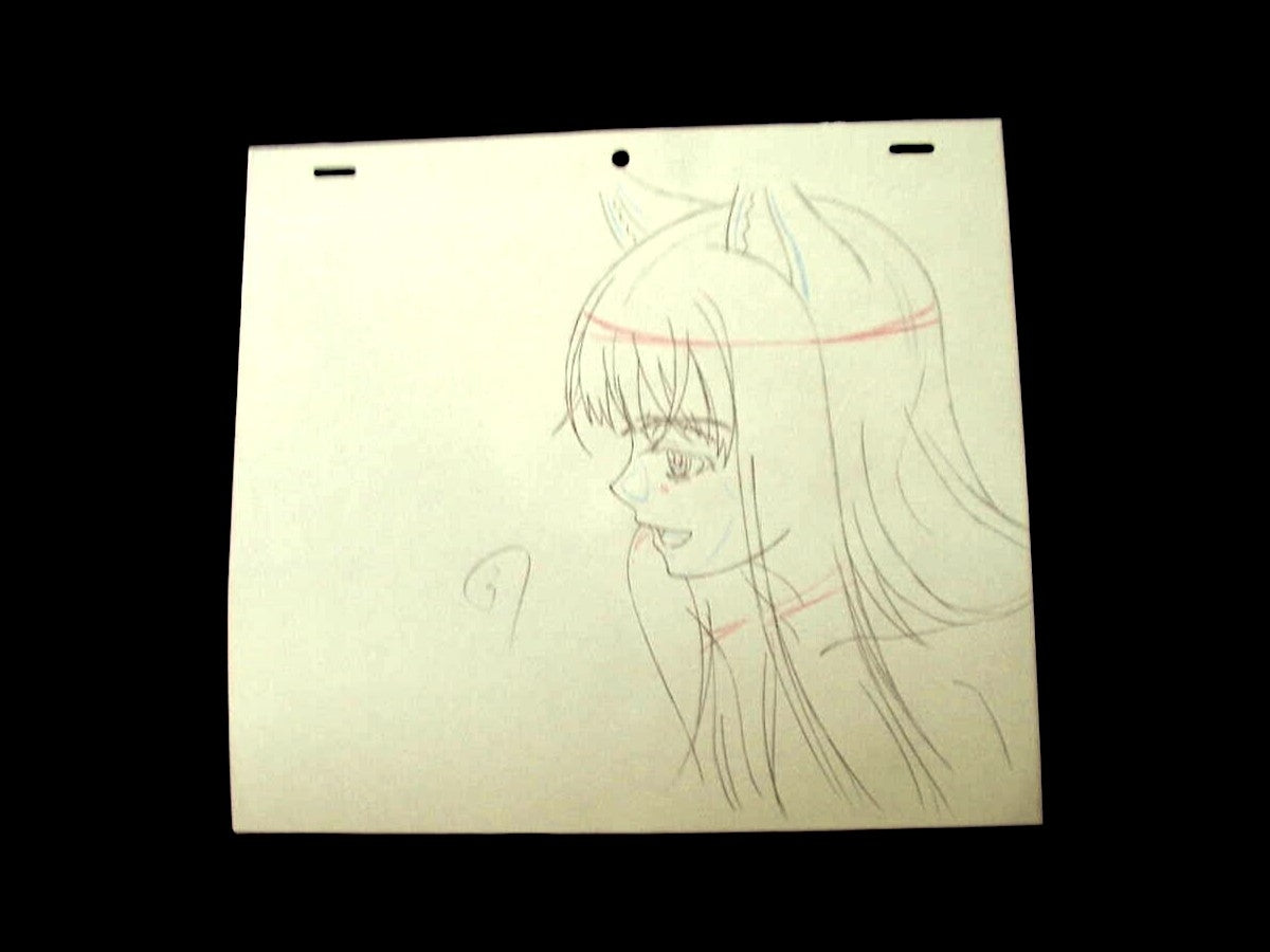 Spice and Wolf: Holo animation genga