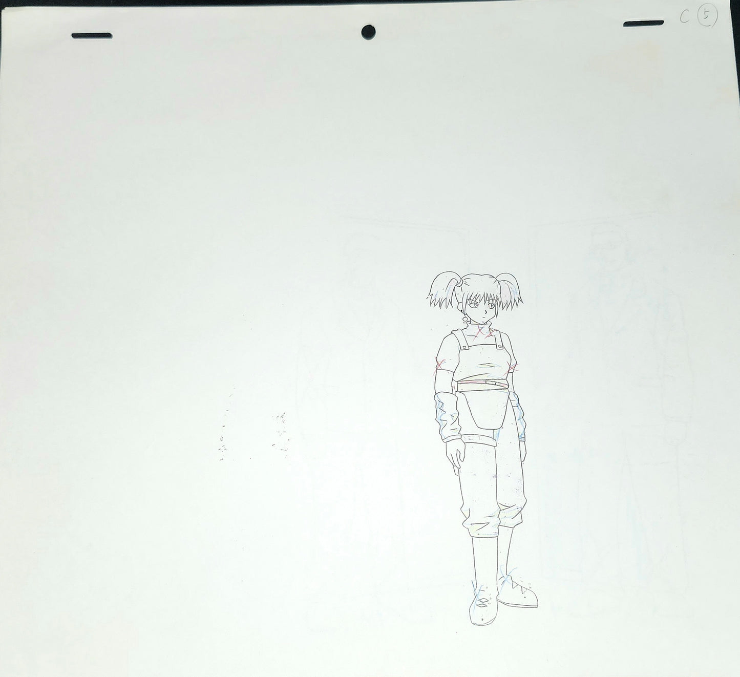 Hunter X Hunter: Gon + Anita animation Cel 3 pc