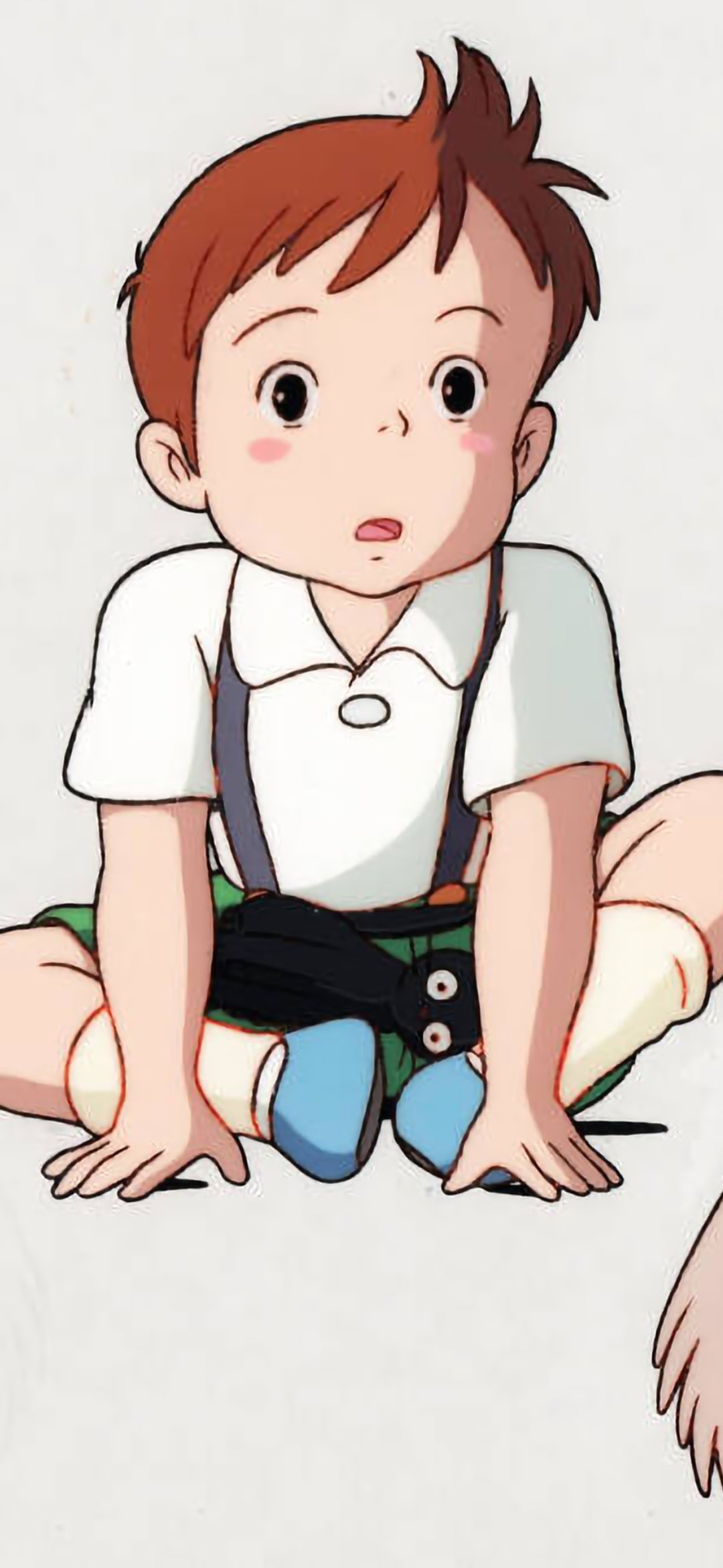 Ghibli Kiki's Delivery Service: Jiji + Jeff animation Cel