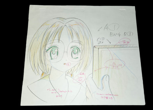 Tokyo Mew Mew: Lettuce/Retasu Midorikawa animation genga douga 5 pc