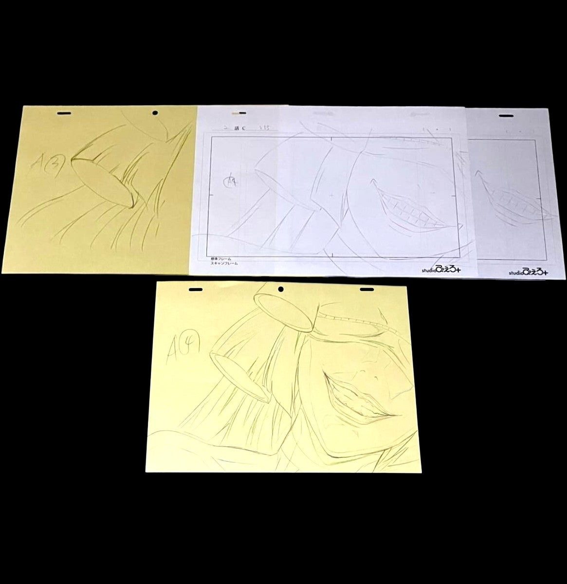 Tokyo Ghoul:re: Nutcracker animation layout + genga + douga 17 pc lot