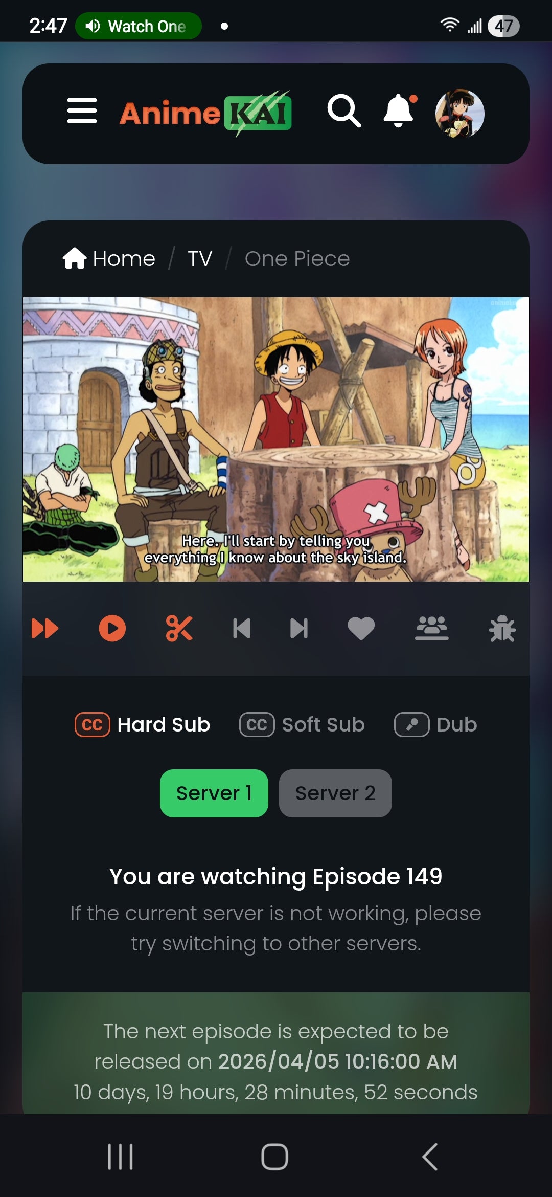 One Piece: Usopp animation genga