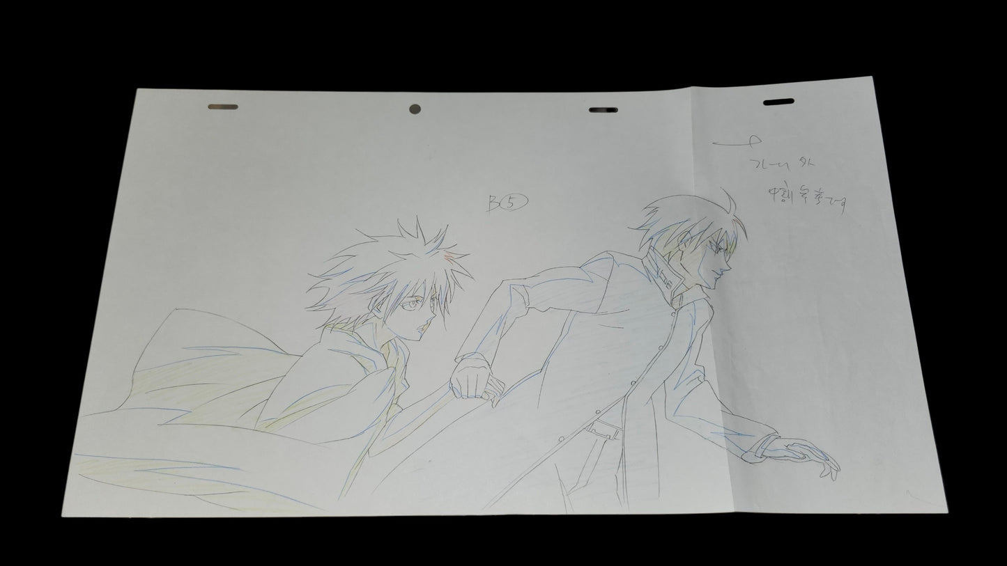 Darker than Black: Hei & Havoc animation genga pan 2 pc