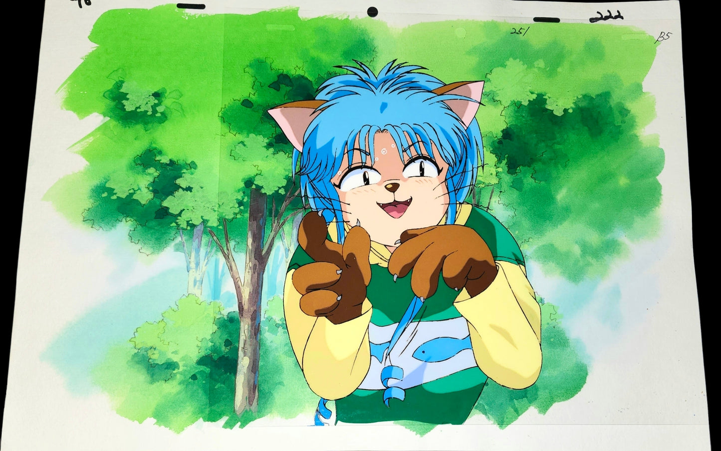 Yu Yu Hakusho: Botan cat mode animation cel (RARE)