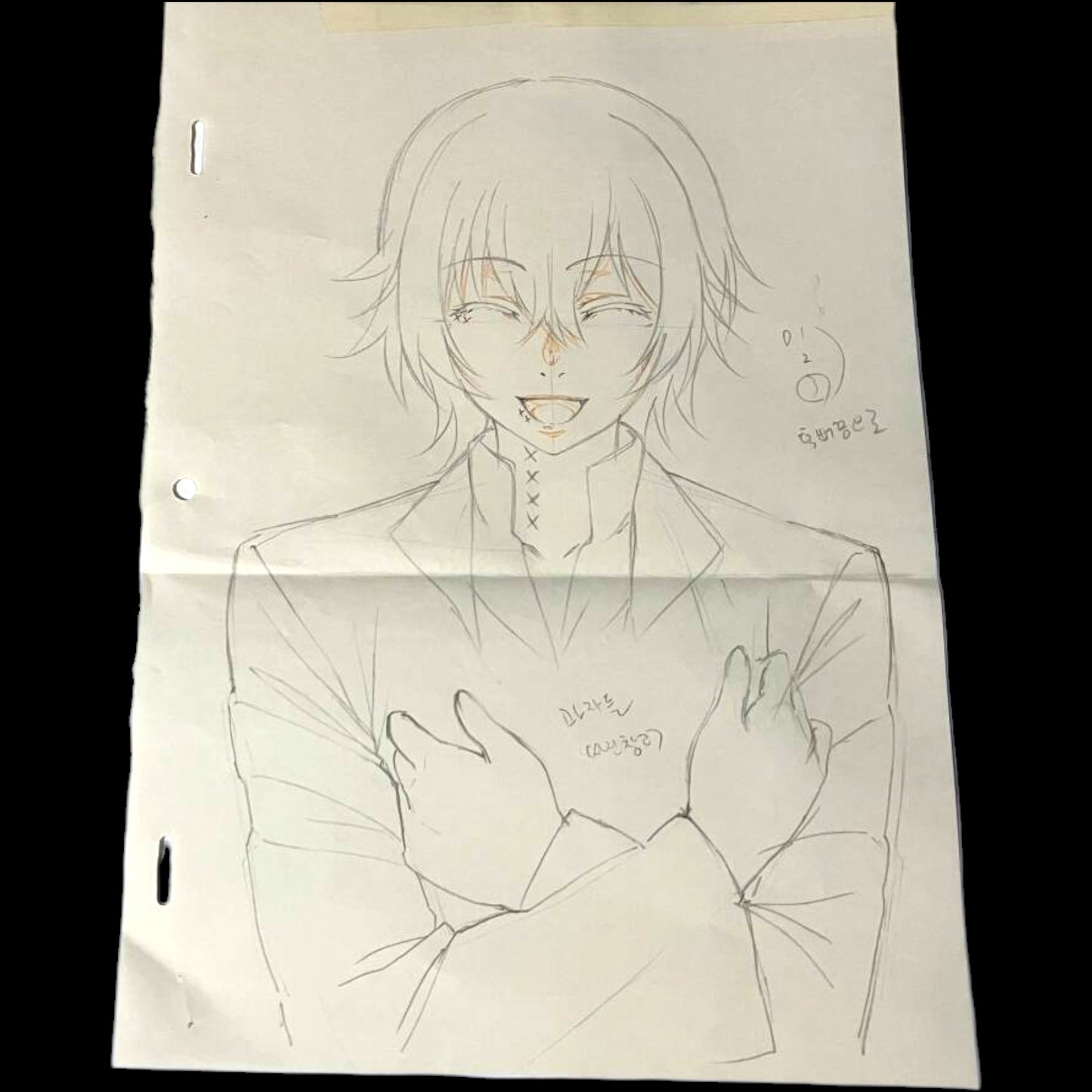 Tokyo Ghoul:re : Juuzou animation pan genga