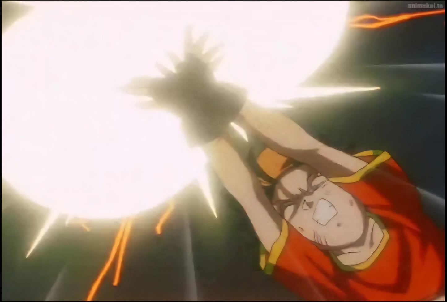 Dragonball gt: Pan energy blast animation genga 8 pc