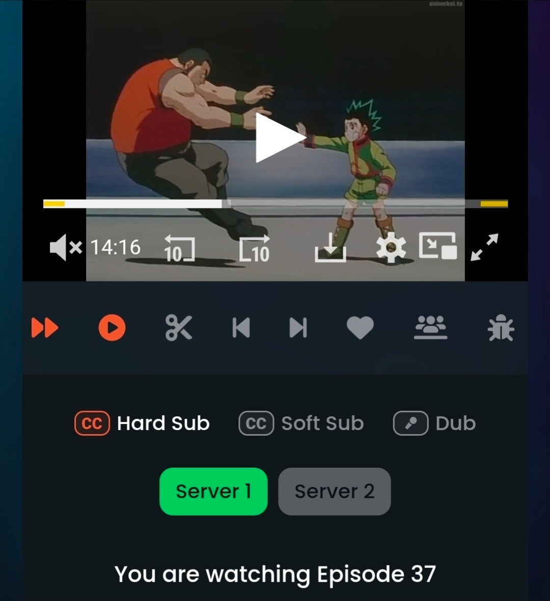 Hunter X Hunter: Tonpa + Hunters animation Cel 6 pc