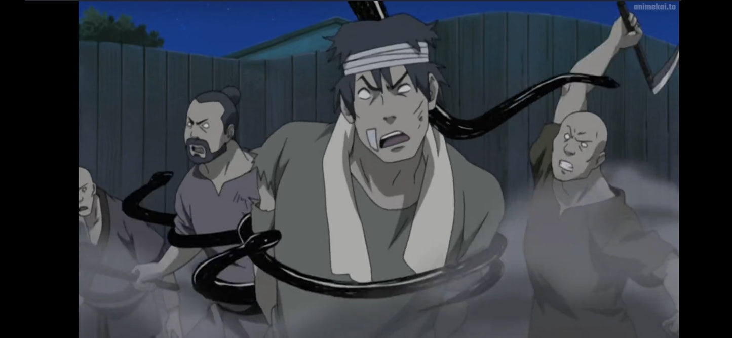 Naruto Shippuden script #370 ep #150 original studio script