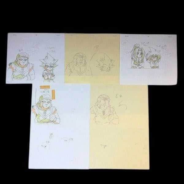 Beyblade VForce: Ozuma & Dunga animation genga/douga huge lot