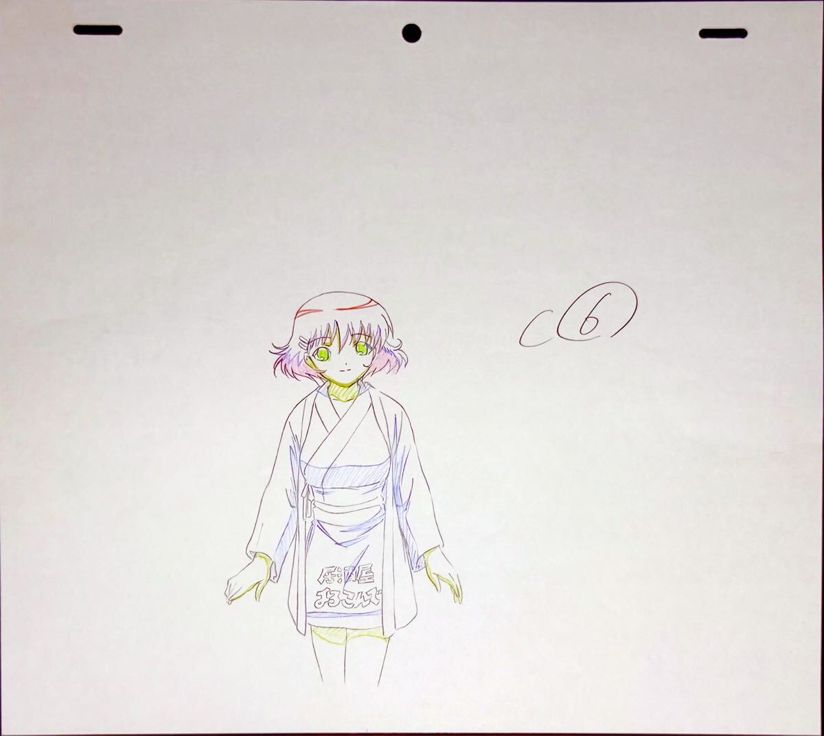 Chobits: Chi + Yumi Oumura + Hideki Motosuwa animation genga lot