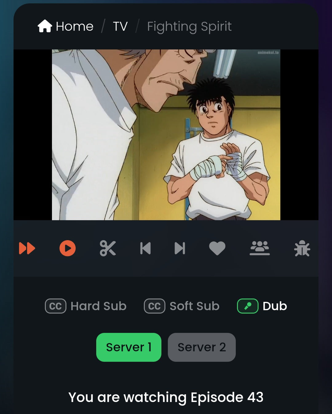Hajime no Ippo: Ippo animation genga 3 pc
