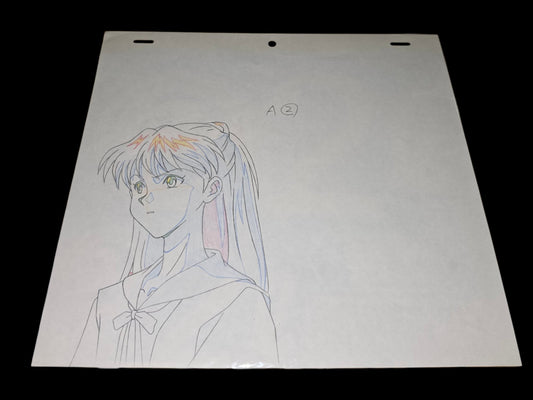 Neon Genesis Evangelion: Asuka animation genga