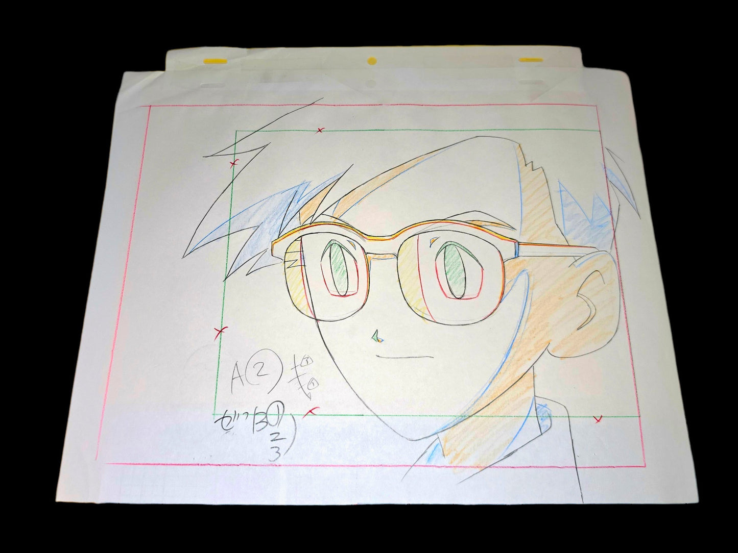 Digimon Adventure: Joe Kido animation layout (1st season)
