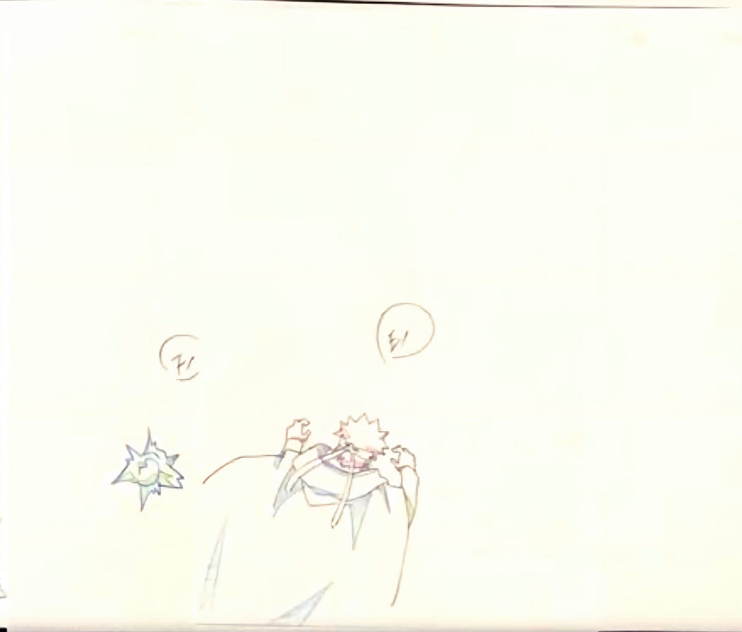 Naruto Shippuden: Naruto's Rasengan vs Tobi animation pan genga full set 31 pc