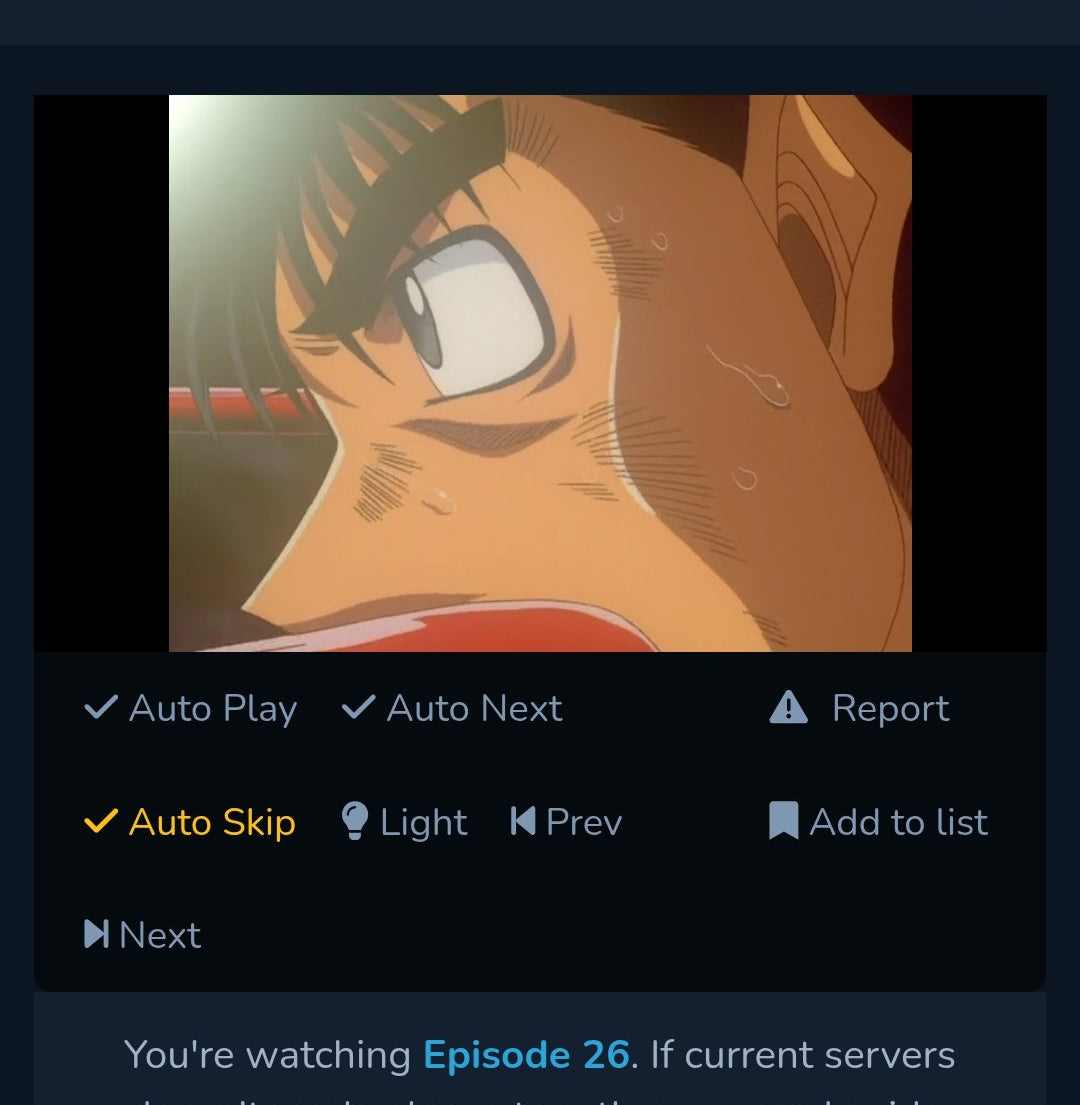 Hajime no Ippo: Ippo animation layout genga