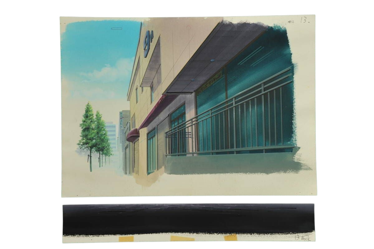 GTO Great Teacher Onizuka: Fuyutsuki Animation Cel + original background