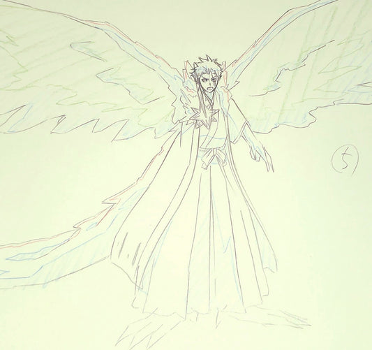Bleach: Toshiro
Hitsugaya Hyõrinmaru's Bankai animation genga