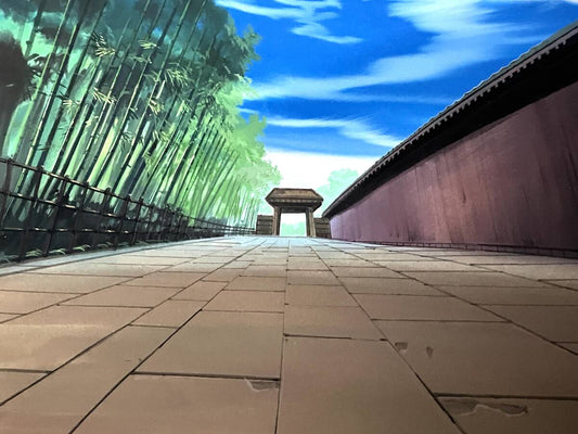 Bleach: pan animation background + layout set
