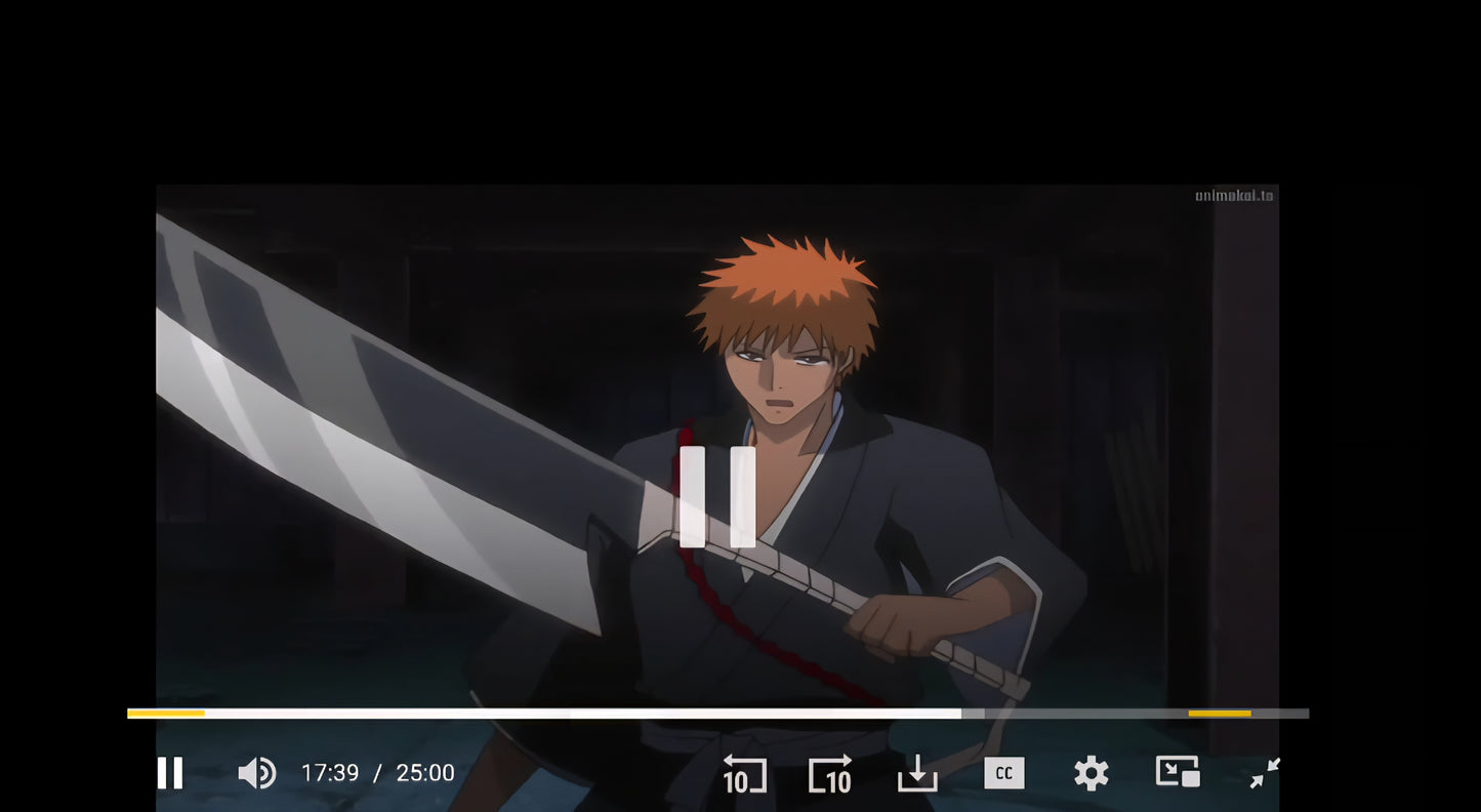 Bleach Ichigo animation genga 8 piece