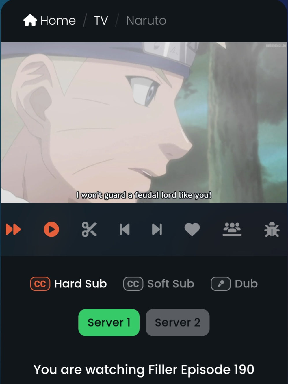Naruto: Naruto Uzumaki animation douga