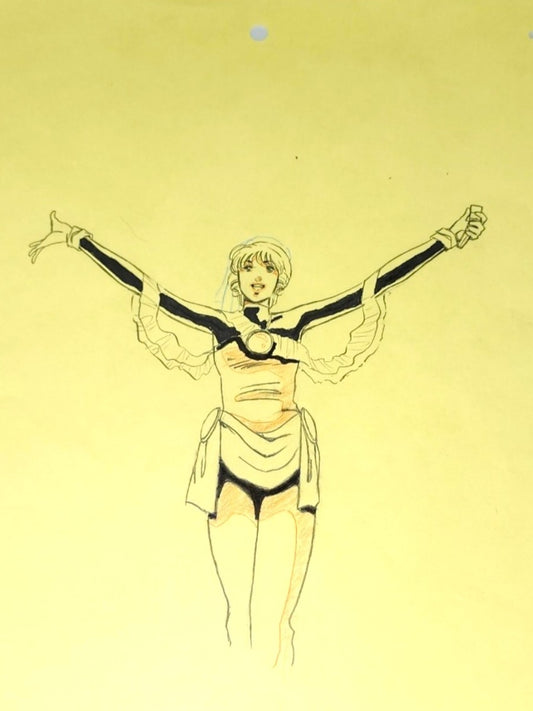 Super Dimension Fortress Macross, OVA: Lynn Minmay animation genga