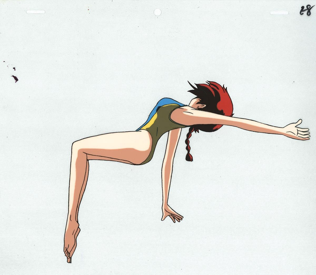 Ranma 1/2 Super OVA Opening: Girl Ranma animation cel Rumiko Takahashi